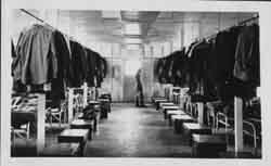 Inside Army Barracks at Fort Ray